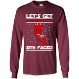 Let’s get sith faced Christmas sweatshirt PINGPONG