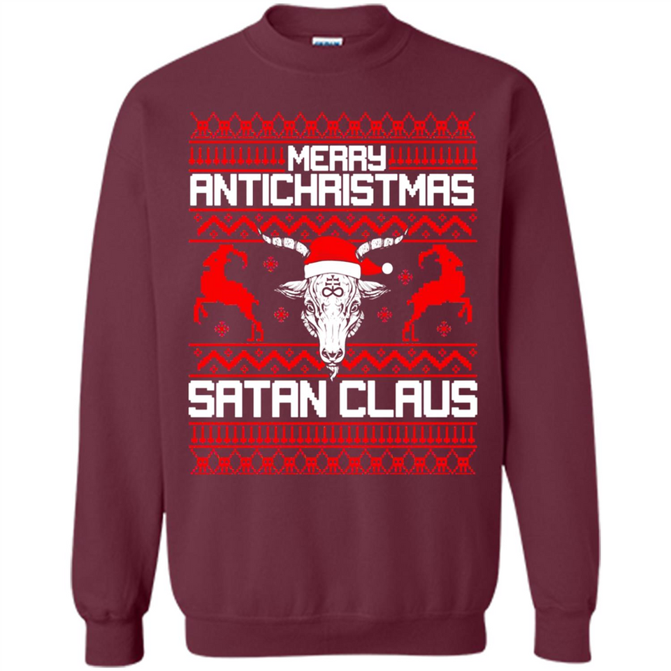 Merry Antichristmas Satan Claus - Sweatshirt