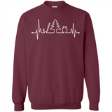 Heartbeat Christmas Tree T-shirt Funny Xmas Costume