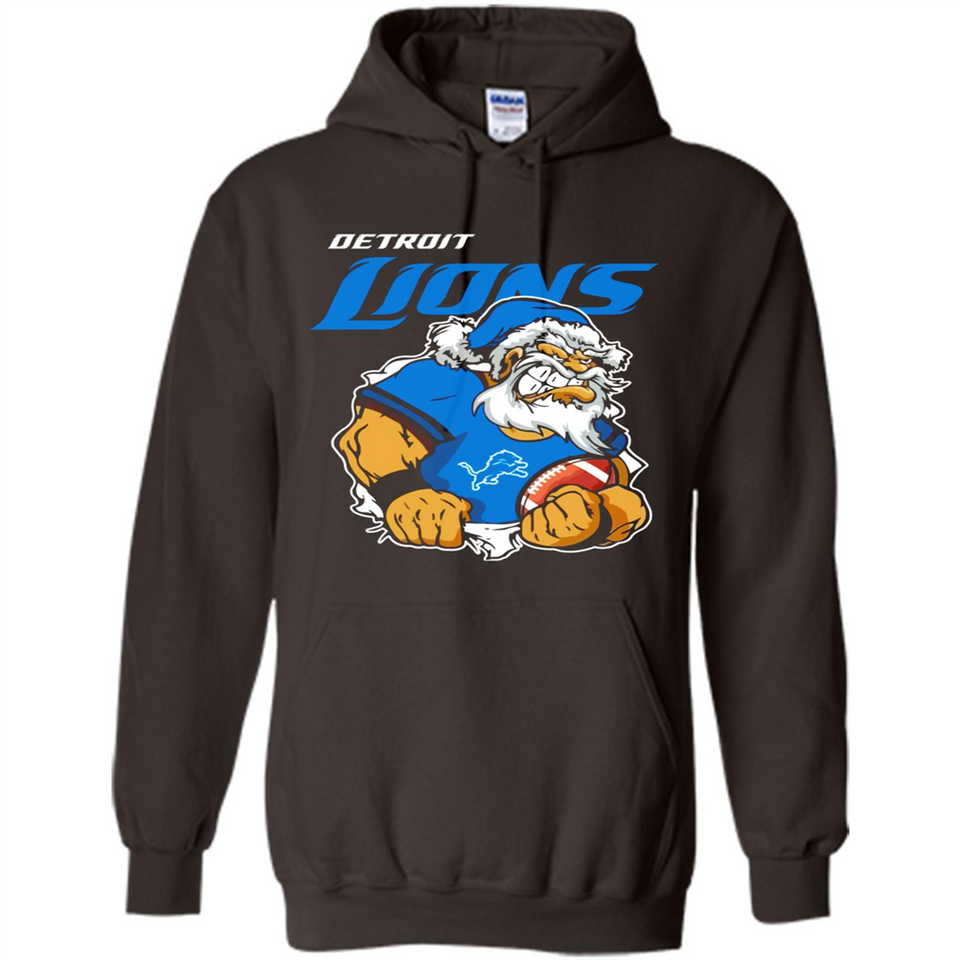 Grumpy Santa Claus Detroit Lions Football Team PINGPONG