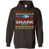 Auntie shark Doo Doo Doo Christmas - Hoodie