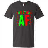 Christmas Ugly Sweater Christmas AF - Men's V-Neck