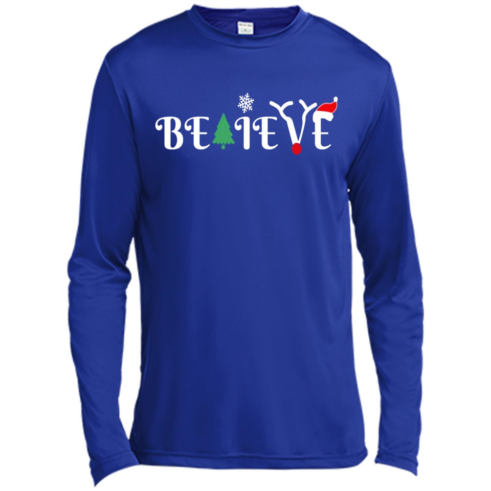 Believe in Christmas - Canvas Long Sleeve T-Shirt