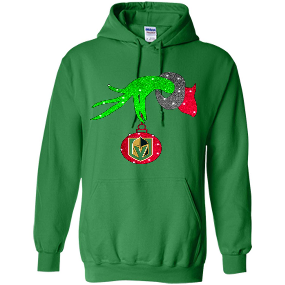 GRINCH HAND HOLDING GOLDEN KNIGHTS GLITTER CHRISTMAS PINGPONG