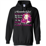 November Butterfly Girl - Hoodie