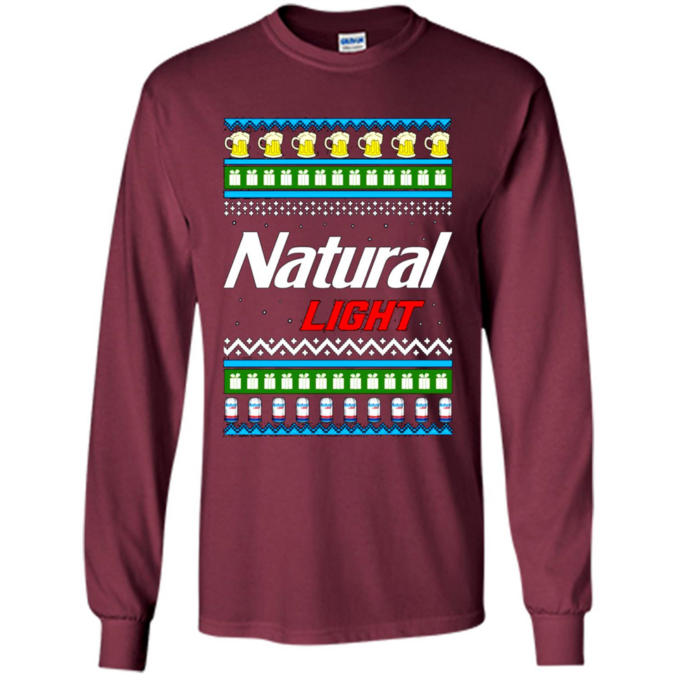 Natural light Christmas sweater PINGPONG