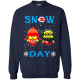 Snow Day Shirt For Cincinnati Reds Vs Minion Fans pingpong