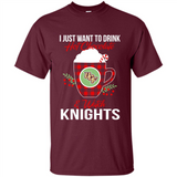 I Just Want To Drink Hot Chocolate & Watch UCF Knights Ugly Christmas Sweater PINGPONG