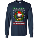 Merry Fookin Christmas Conor Mcgregor sweater PINGPONG