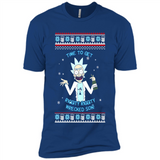 Rick and Morty Time to get Riggity Riggity Wrecked Son Christmas sweater - Premium Short Sleeve T-Shirt