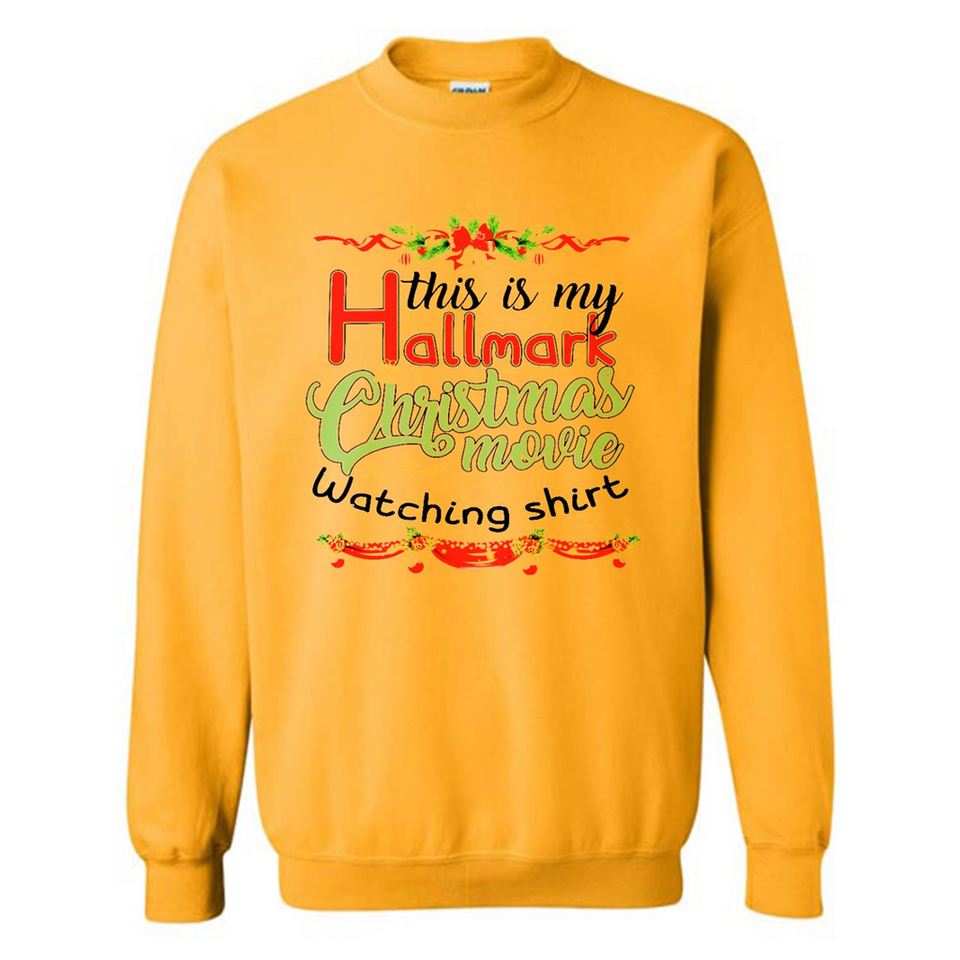 This My Movies Hallmark-Christmas Loves Is T-Shirt - Sweatshirt