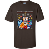 Meowy Christmas Ugly Funny Cats Lover PINGPONG