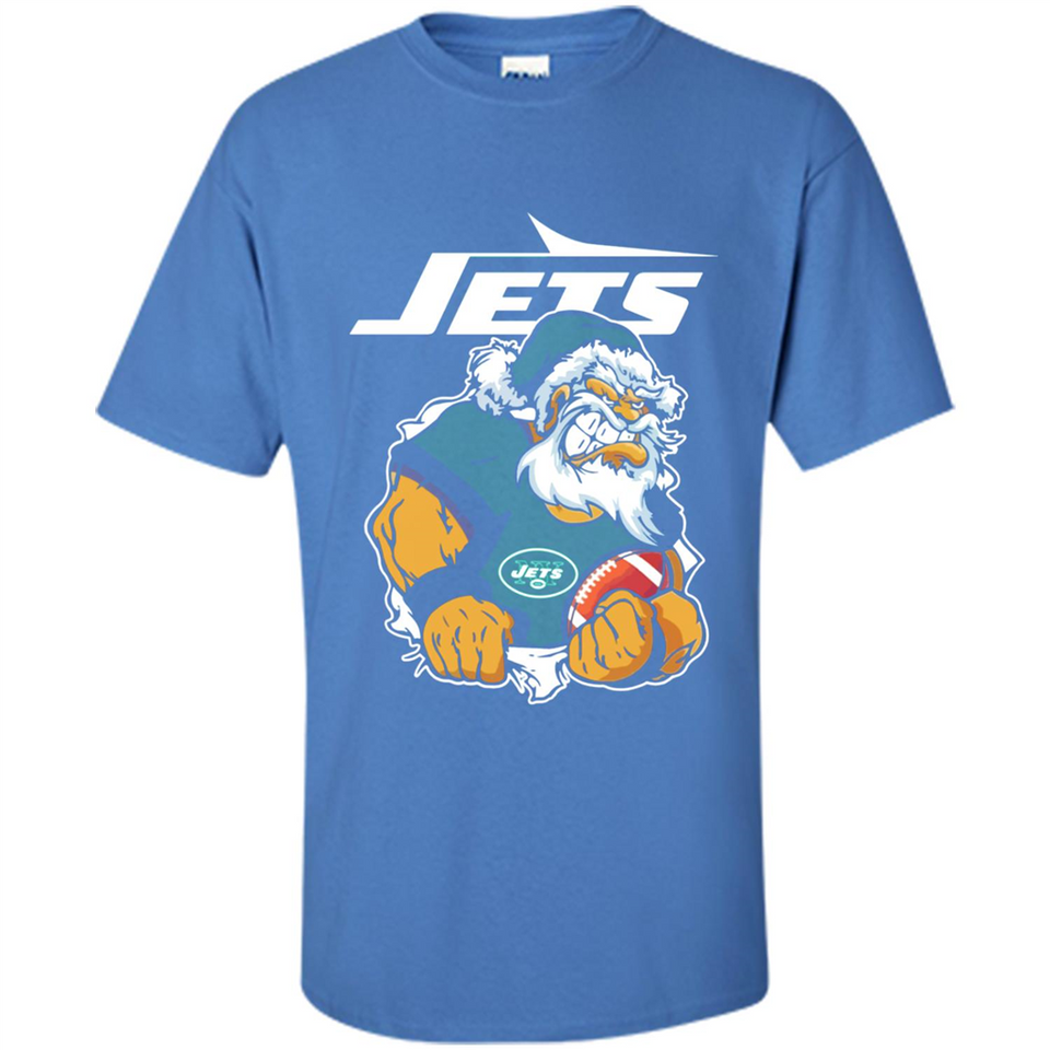 Grumpy Santa Claus Jets Football Team PINGPONG