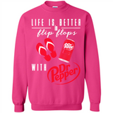 LIFE IS BETTER IN FLIP FLOPS WITH DR PEPPER