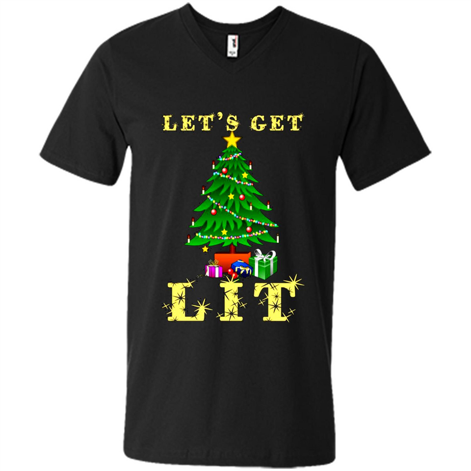 Let’s Get Lit Christmas Drinking sweater PINGPONG