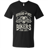 Husband & Wife Biker For Life Couple