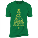 Christmas Tree T-Shirt Funny Mery Christmas Gift Idea - Premium Short Sleeve T-Shirt