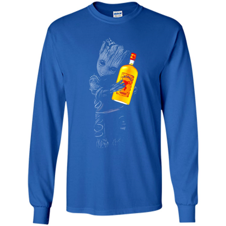Groot hug Fireball Cinnamon Whisky PING PONG