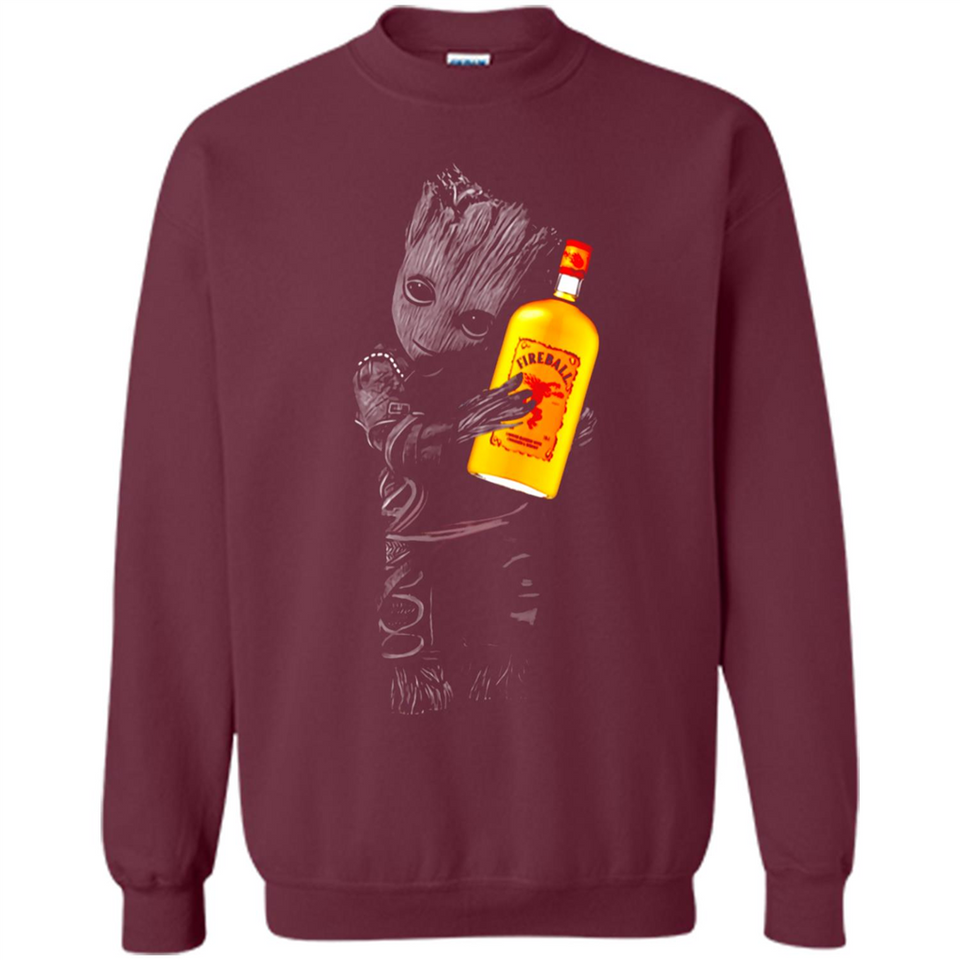 Groot hug Fireball Cinnamon Whisky PING PONG