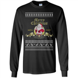 Christmas Santa Goldwyn Mayer Logo - Long Sleeve T-Shirt
