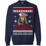 Jack sparrow Merry Drunk I'm Christmas - Sweatshirt