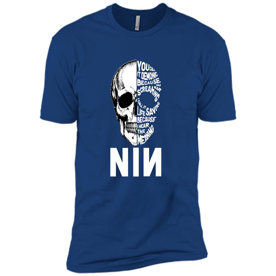 you call it demonic because you hear the screaming NIN