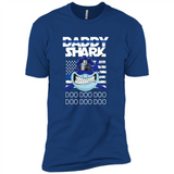 Police Daddy Shark Blue Line Tee