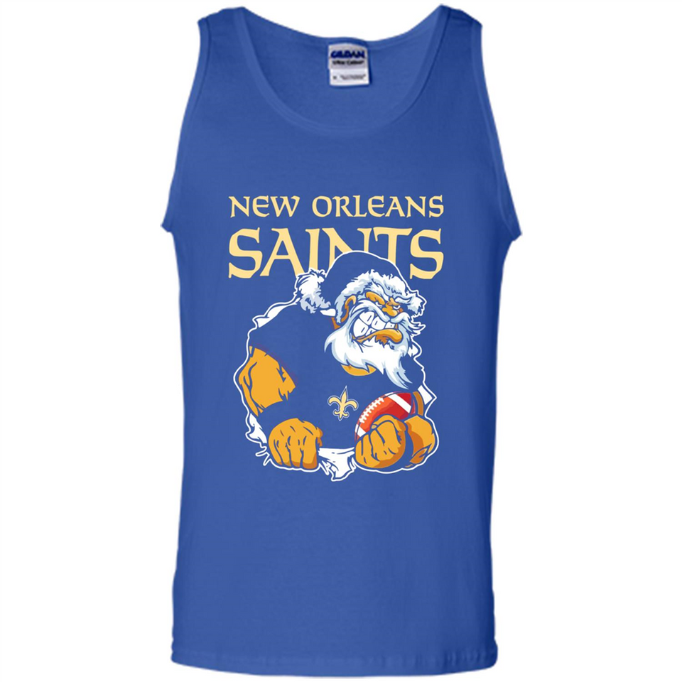 Grumpy Santa Claus New Orleans Saints Football Team PINGPONG