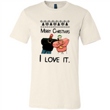 Drake Merry Christmas I love it sweatshirt PINGPONG - Canvas Unisex T-Shirt