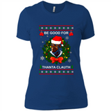 Mike Tyson Thanta Clauth Santa Claus Christmas sweater PINGPONG