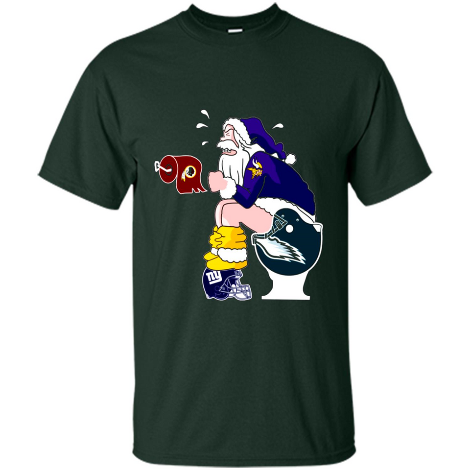 Minnesota Vikings Toilet Santa Claus PINGPONG