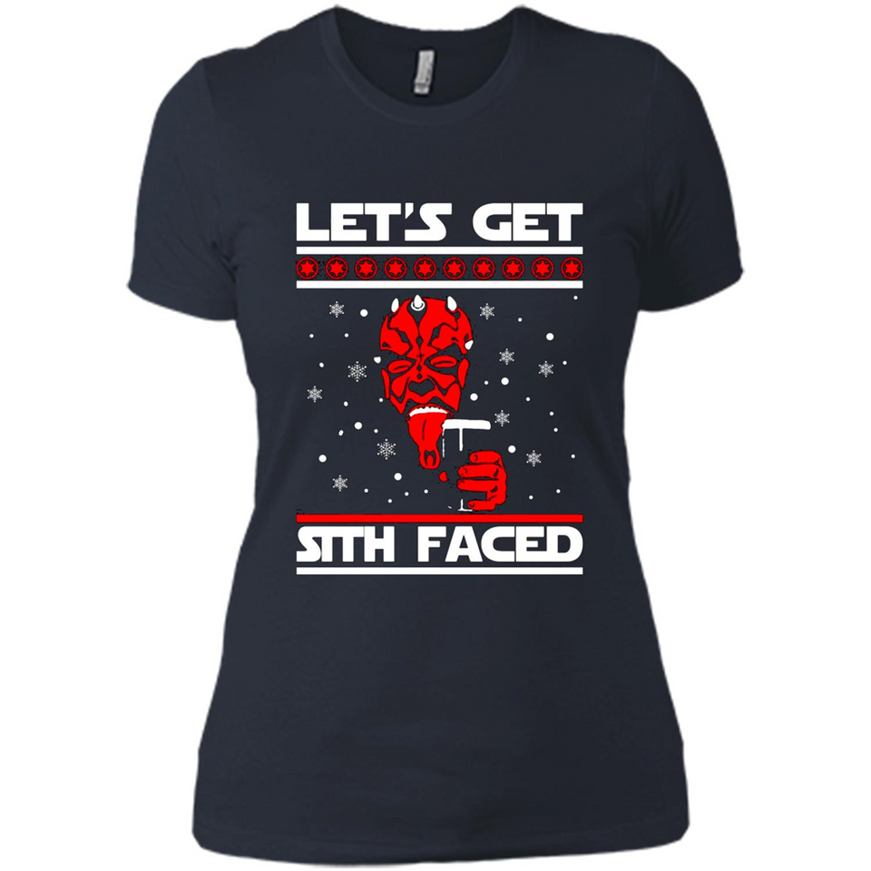 Let’s get sith faced Christmas sweatshirt PINGPONG