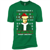 I'm dreaming of a Dwight Christmas sweatshirt - Premium Short Sleeve T-Shirt