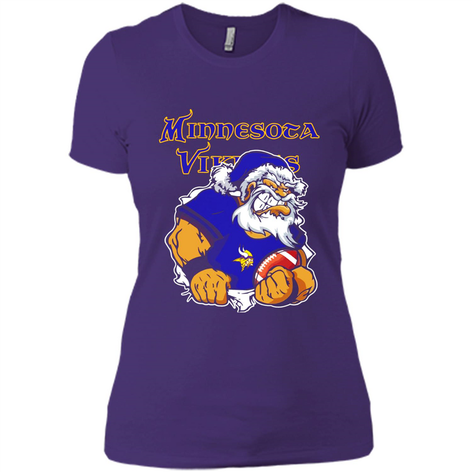 Grumpy Santa Claus Minnesota Vikings Football Team PINGPONG
