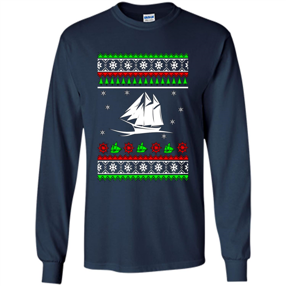 Nautical Anchor Ugly Christmas sweater PINGPONG