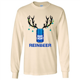 Bud Light Reinbeer Funny Beer Reindeer Christmas Sweatshirt - Long Sleeve T-Shirt