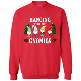 Christmas Garden Gnome Hanging With My Gnomies Shirt Sweater - Sweatshirt