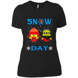 Snow Day Shirt For Florida Panthers Vs Minion Fans pingpong