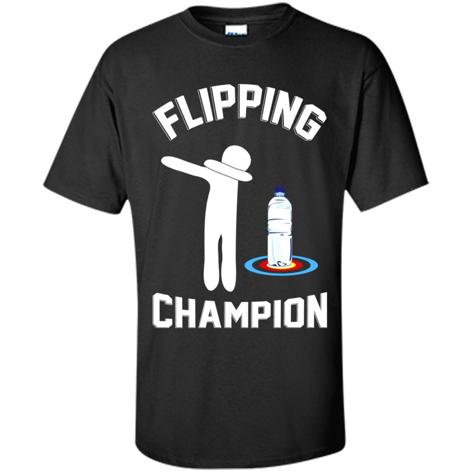 Water Bottle Flipping Tshirt Dabbing Flipping Champion - Shirt