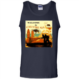 Paradise California Camp Fire Youth T-Shirt PINGPONG - Tank Top