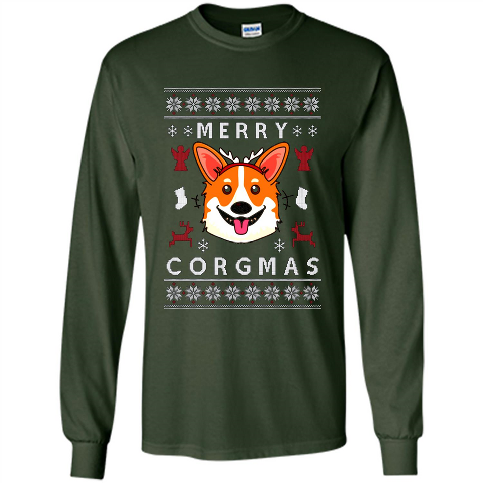 Merry Corgmas Christmas Corgi Christmas Sweatshirt 1 PINGPONG