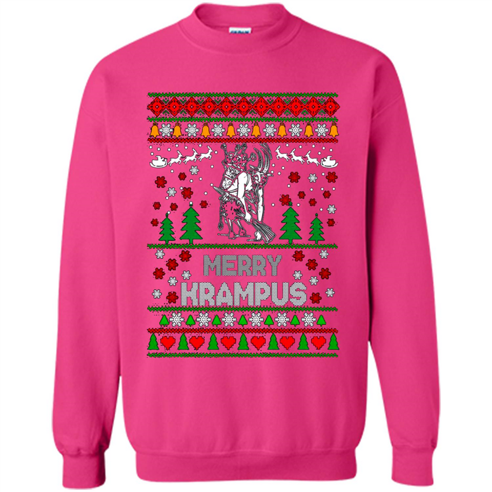 Merry Krampus Christmas sweatshirt PINGPONG
