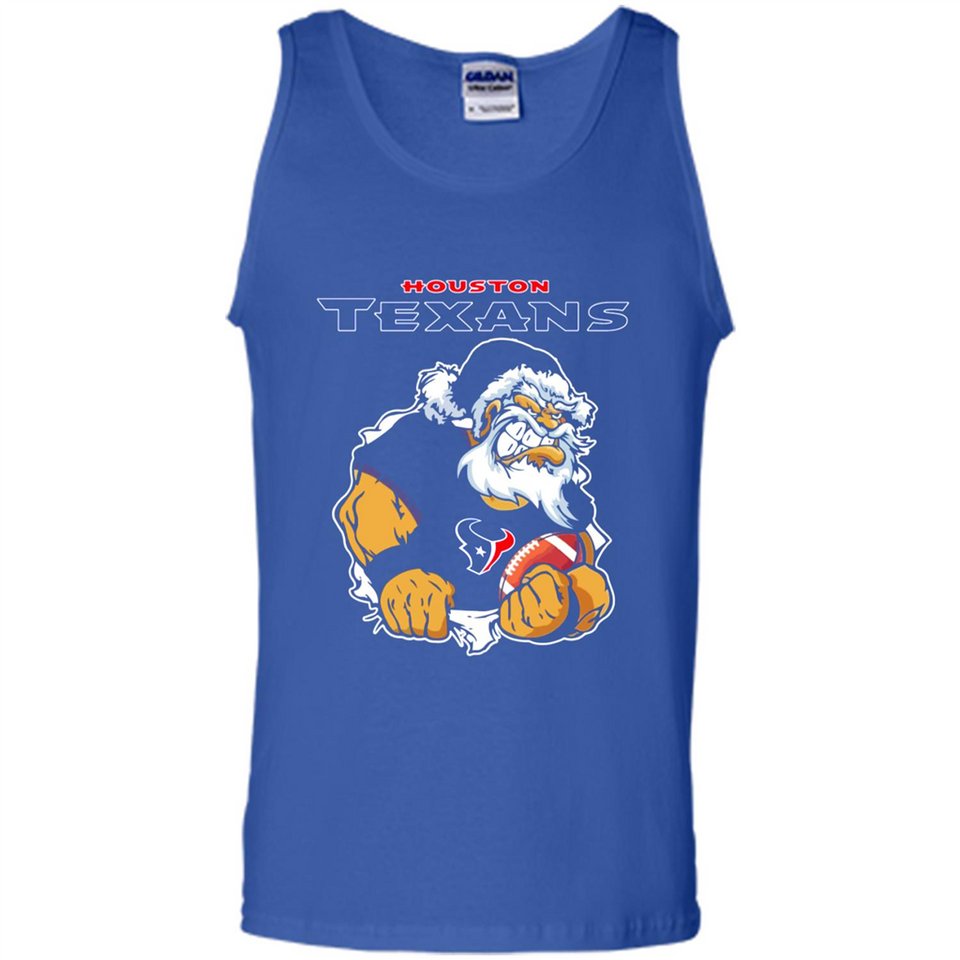 Grumpy Santa Claus Houston Texans Football Team PINGPONG