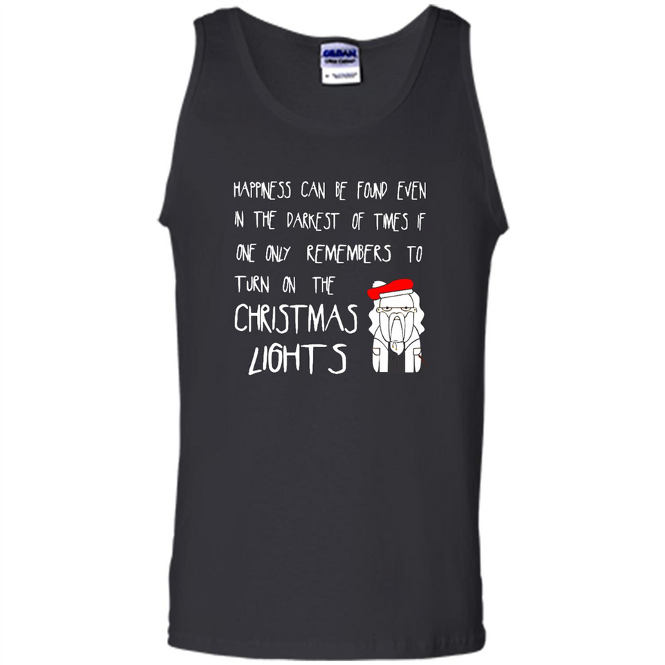Christmas Ugly Sweater Christmas Lights - Tank Top