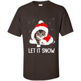 Let It Snow Cat Christmas sweater PINGPONG