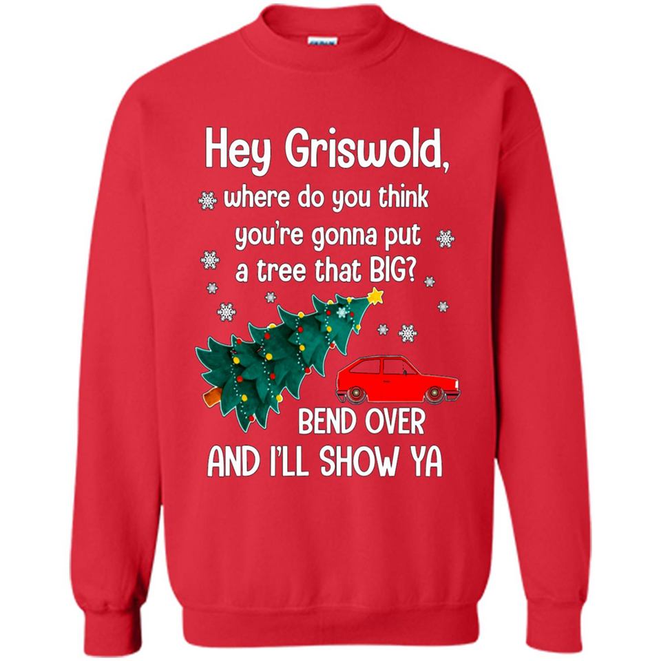 Hey Griswold Where Do You Think You’re Gonna Put A Tree Christmas PING PONG