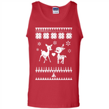 Rudolph and Clarice Ugly Christmas Sweater - Tank Top