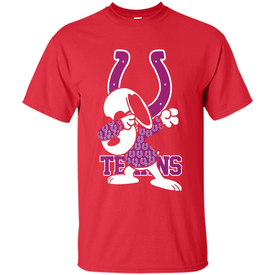 Indianapolis Colts Snoopy Dabbing PING PONG