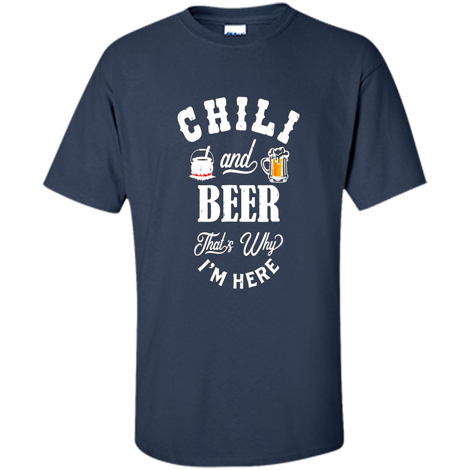 Chili Cookoff Funny T-shirt Chili And Beer - Shirt
