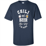 Chili Cookoff Funny T-shirt Chili And Beer - Shirt